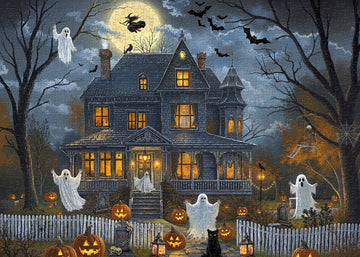 Medianoche Casa embrujada Rompecabezas Puzzle 1000 piezas